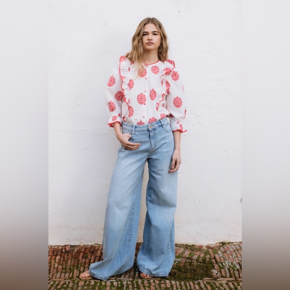 Sonmer JO BLOUSE PINK - Picture 2 of 3